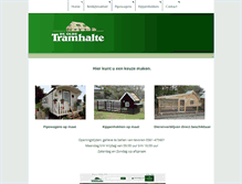 Tablet Screenshot of de-oldetramhalte.nl